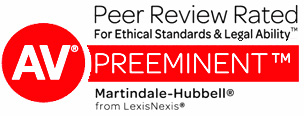 AV Preeminent for Ethical Standards and Legal Ability badge