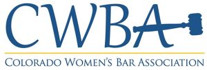 Colorado Women's Bar Association logo